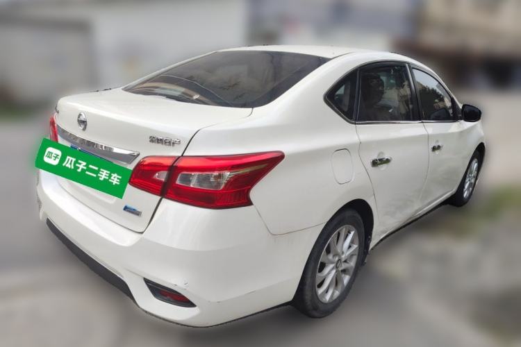 Used Nissan Sylphy 2019 1.6XV CVT Smart Connect Luxury Edition China VI Standard Rear Right 45 Deg