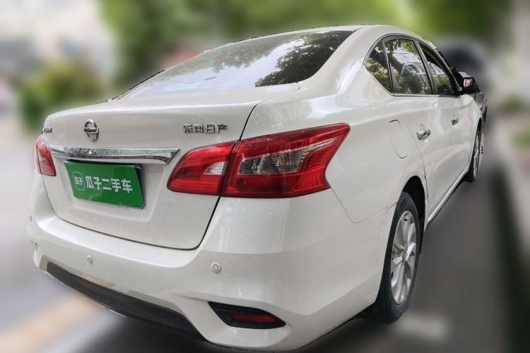 Used Nissan Sylphy 2019 1.6XV CVT Smart Connect Luxury Edition China VI Standard Rear Right 45 Deg