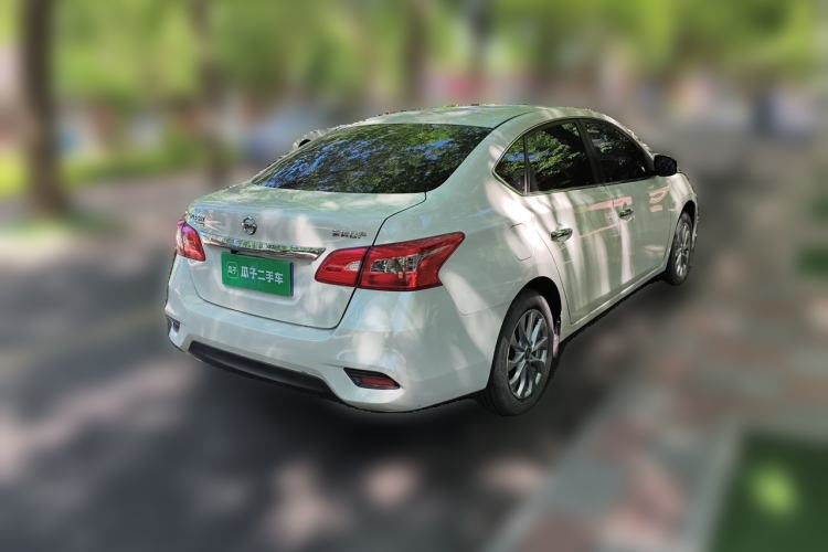 Used Nissan Sylphy 2019 1.6XE CVT Comfort Edition China V Standard Rear Right 45 Deg