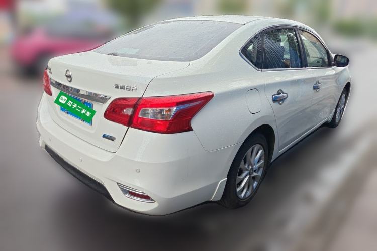 Used Nissan Sylphy 2019 1.6XV CVT Smart Connect Luxury Edition China VI Standard Rear Right 45 Deg