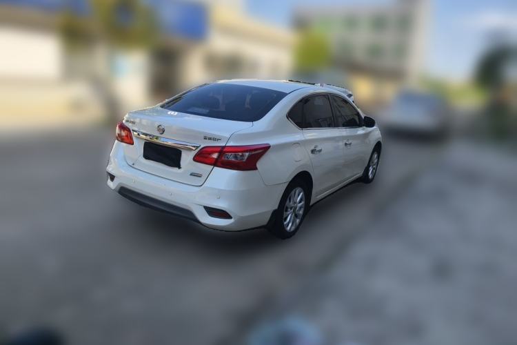Used Nissan Sylphy 2019 1.6XV CVT Smart Connect Luxury Edition China VI Standard Rear Right 45 Deg