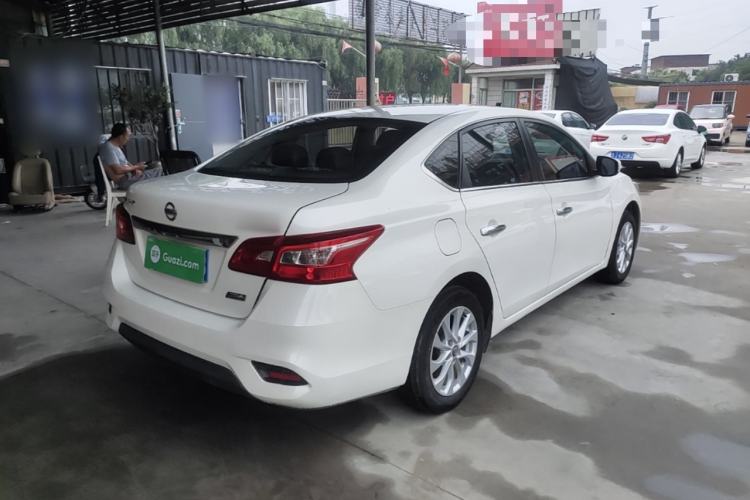 Used Nissan Sylphy 2019 1.6XV CVT Smart Connect Luxury Edition China VI Standard Rear Right 45 Deg