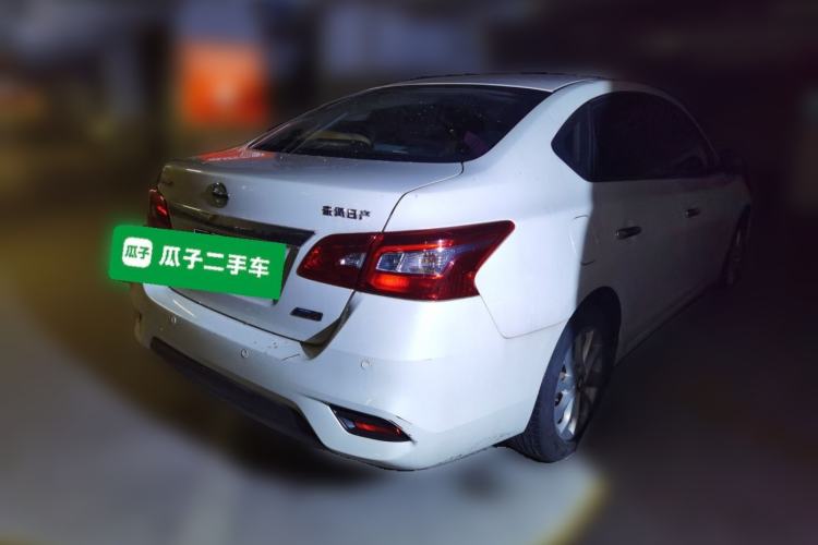 Used Nissan Sylphy 2019 1.6XV CVT Smart Connect Luxury Edition China VI Standard Rear Right 45 Deg