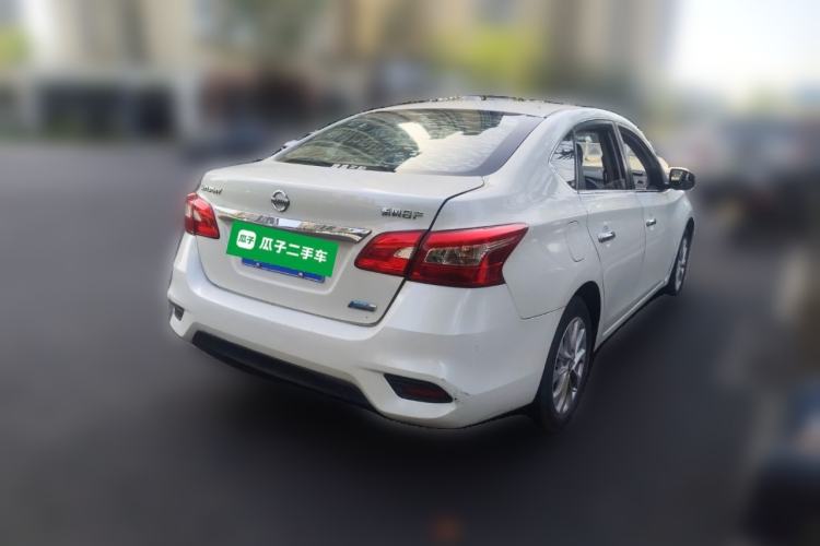 Used Nissan Sylphy 2019 1.6XV CVT Smart Connect Luxury Edition China V Standard Rear Right 45 Deg