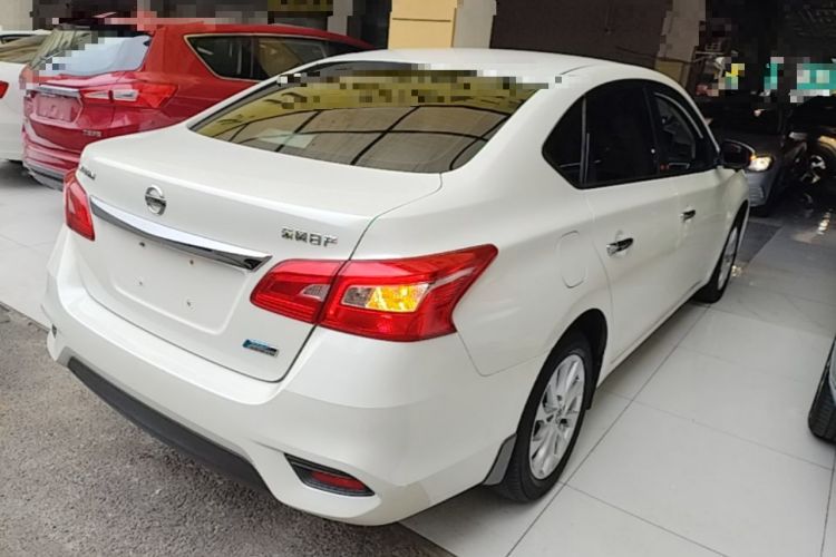 Used Nissan Sylphy 2019 1.6XV CVT Smart Connect Luxury Edition China V Standard Rear Right 45 Deg