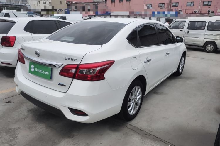 Used Nissan Sylphy 2019 1.6XV CVT Smart Connect Luxury Edition China VI Standard Rear Right 45 Deg