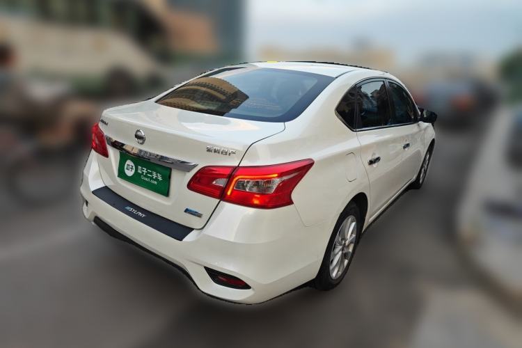 Used Nissan Sylphy 2019 1.6XV CVT Smart Connect Luxury Edition China VI Standard Rear Right 45 Deg