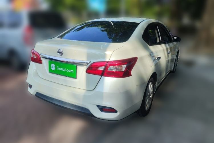 Used Nissan Sylphy 2019 1.6XV CVT Smart Connect Luxury Edition China VI Standard Rear Right 45 Deg