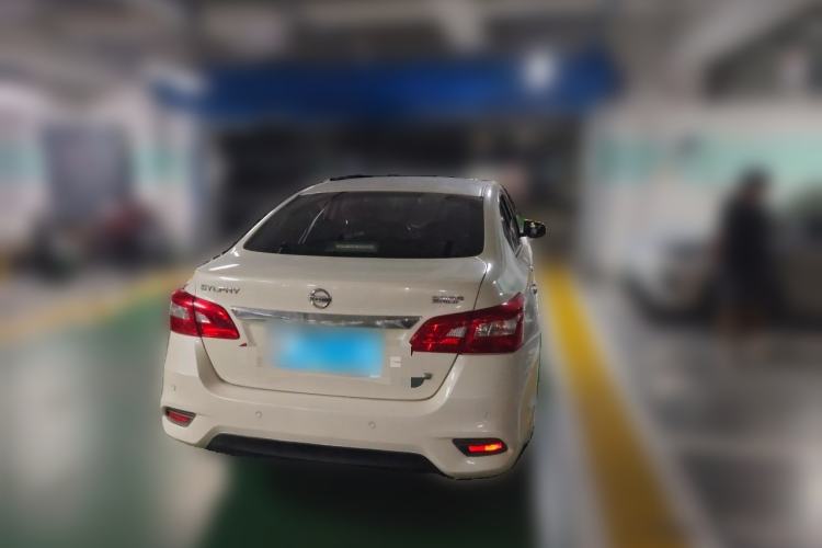 Used Nissan Sylphy 2019 1.6XV CVT Smart Connect Luxury Edition China V Standard Rear Right 45 Deg