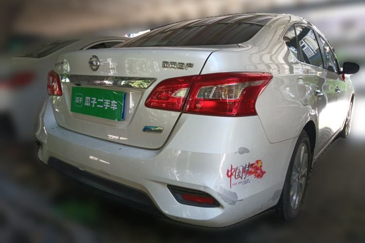 Used Nissan Sylphy 2019 1.6XV CVT Smart Connect Luxury Edition China VI Standard Rear Right 45 Deg