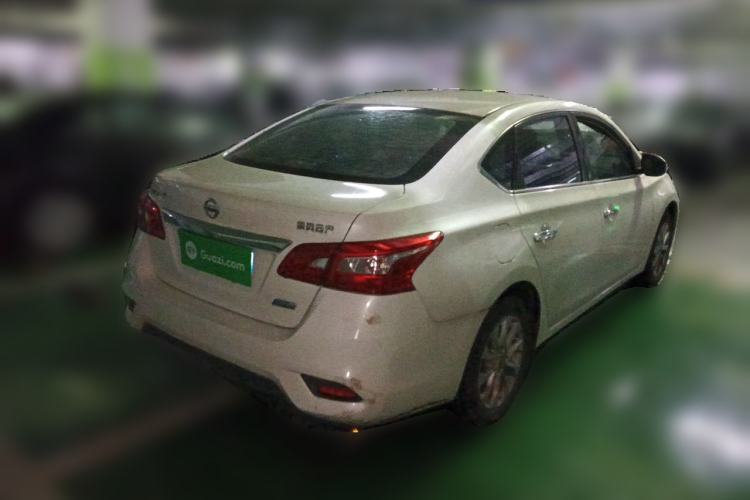 Used Nissan Sylphy 2019 1.6XV CVT Smart Connect Luxury Edition China VI Standard Rear Right 45 Deg