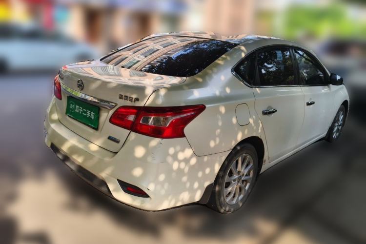 Used Nissan Sylphy 2019 1.6XV CVT Smart Connect Luxury Edition China VI Standard Rear Right 45 Deg