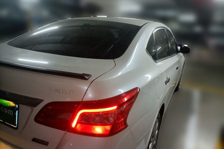 Used Nissan Sylphy 2019 1.6XV CVT Smart Connect Luxury Edition China VI Standard Rear Right 45 Deg