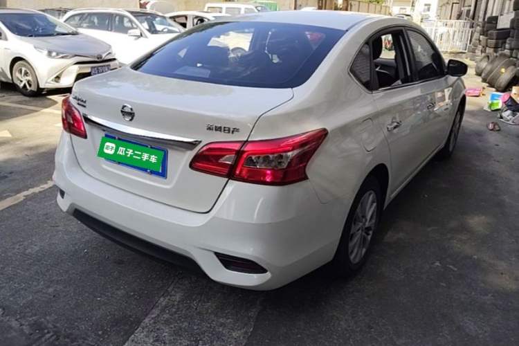 Used Nissan Sylphy 2019 Classic 1.6XL CVT Luxury Edition Rear Right 45 Deg