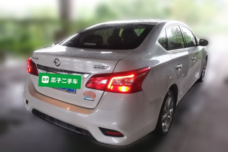 Used Nissan Sylphy 2019 1.6XV CVT Smart Connect Luxury Edition China VI Standard Rear Right 45 Deg