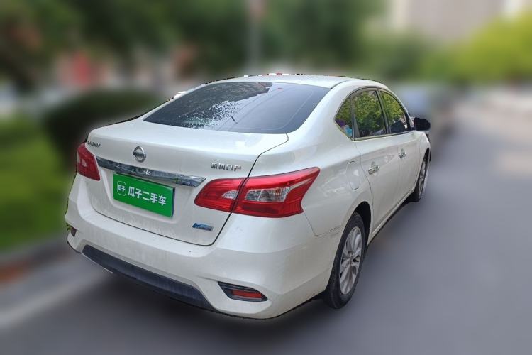Used Nissan Sylphy 2019 1.6XV CVT Smart Connect Luxury Edition China V Standard Rear Right 45 Deg