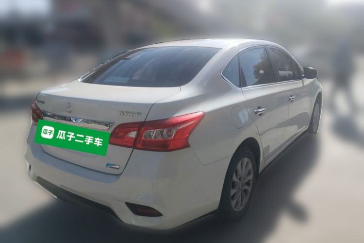 Used Nissan Sylphy 2019 1.6XV CVT Smart Connect Luxury Edition China VI Standard Rear Right 45 Deg