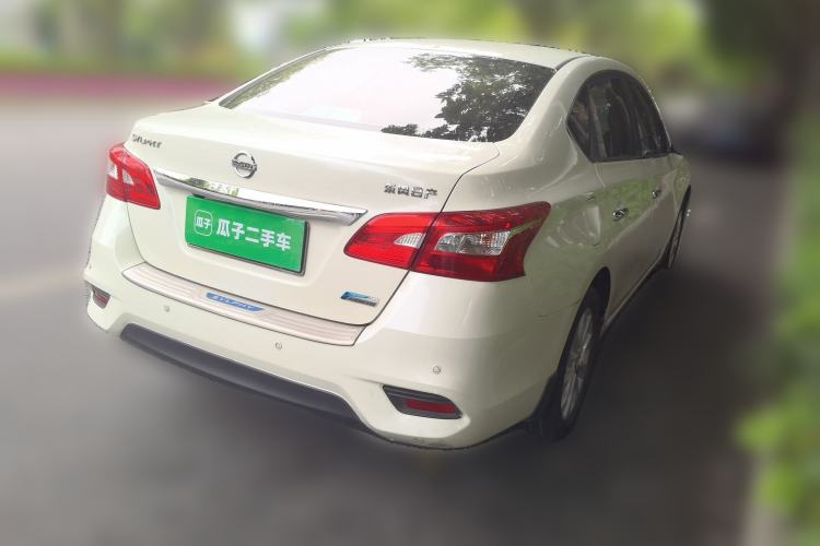 Used Nissan Sylphy 2019 1.6XV CVT Smart Connect Luxury Edition China V Standard Rear Right 45 Deg