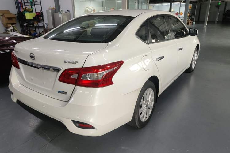 Used Nissan Sylphy 2019 1.6XV CVT Smart Connect Luxury Edition China VI Standard Rear Right 45 Deg