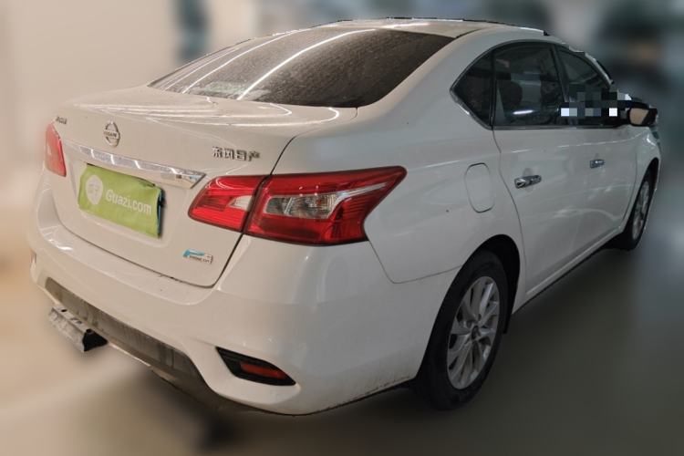 Used Nissan Sylphy 2019 1.6XV CVT Smart Connect Luxury Edition China VI Standard Rear Right 45 Deg