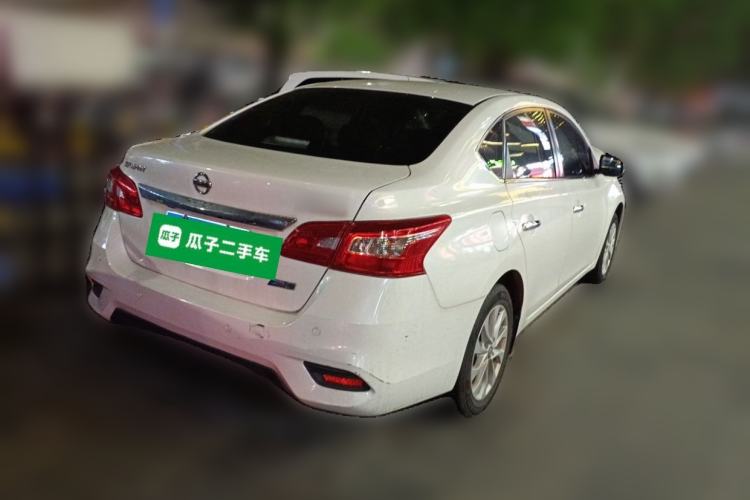 Used Nissan Sylphy 2019 1.6XV CVT Smart Connect Luxury Edition China VI Standard Rear Right 45 Deg