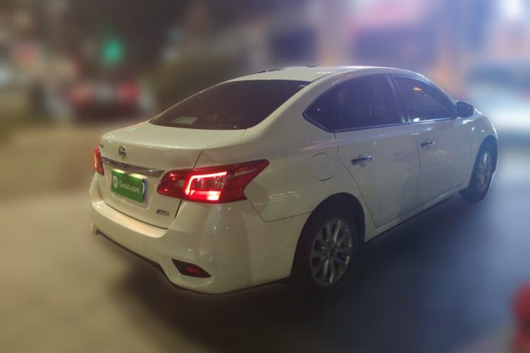 Used Nissan Sylphy 2019 1.6XV CVT Smart Connect Luxury Edition China VI Standard Rear Right 45 Deg