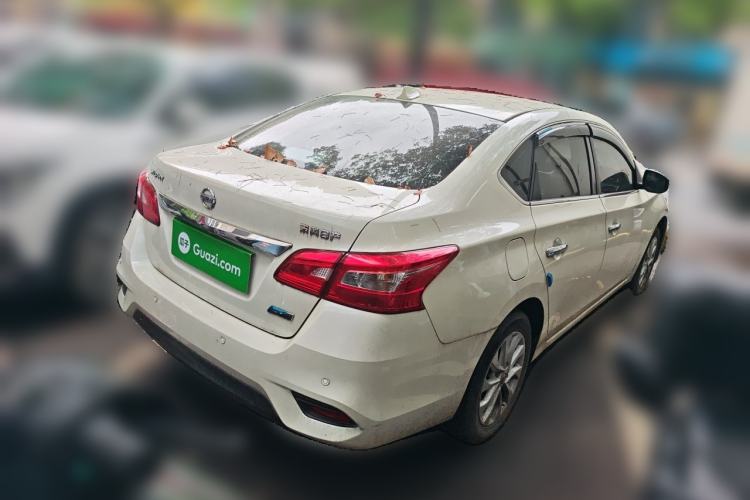 Used Nissan Sylphy 2019 1.6XV CVT Smart Connect Luxury Edition China V Standard Rear Right 45 Deg
