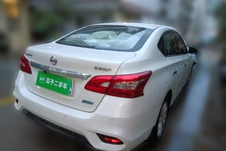 Used Nissan Sylphy 2019 1.6XV CVT Smart Connect Luxury Edition China VI Standard Rear Right 45 Deg
