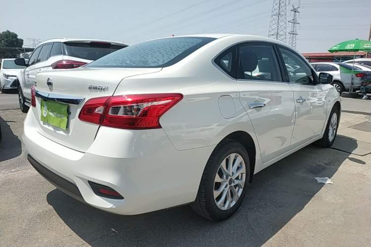 Used Nissan Sylphy 2019 Classic 1.6XE CVT Comfort Edition Rear Right 45 Deg