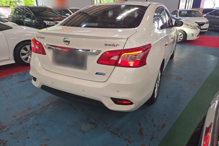 Used Nissan Sylphy 2019 1.6XV CVT Smart Connect Luxury Edition China VI Standard Rear Right 45 Deg