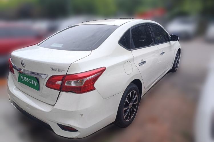 Used Nissan Sylphy 2019 Classic 1.6XE CVT Comfort Edition Rear Right 45 Deg