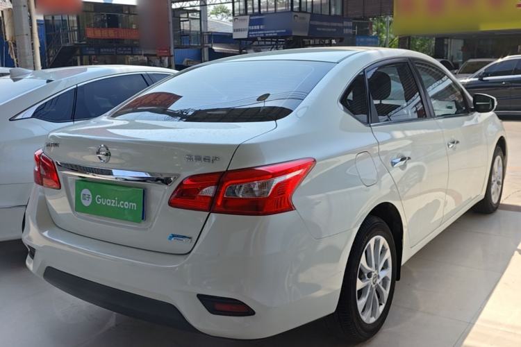 Used Nissan Sylphy 2019 1.6XV CVT Smart Connect Luxury Edition China VI Standard Rear Right 45 Deg