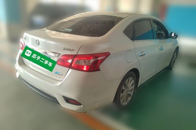 Used Nissan Sylphy 2019 1.6XV CVT Smart Connect Luxury Edition China V Standard Rear Right 45 Deg