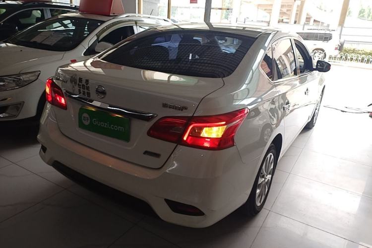 Used Nissan Sylphy 2019 1.6XV CVT Smart Connect Luxury Edition China VI Standard Rear Right 45 Deg