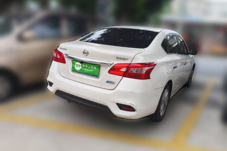 Used Nissan Sylphy 2019 1.6XV CVT Smart Connect Luxury Edition China VI Standard Rear Right 45 Deg