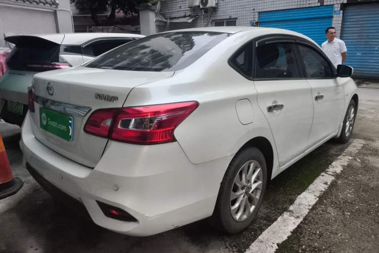 Used Nissan Sylphy 2019 Classic 1.6 XL Manual Luxury Edition Rear Right 45 Deg