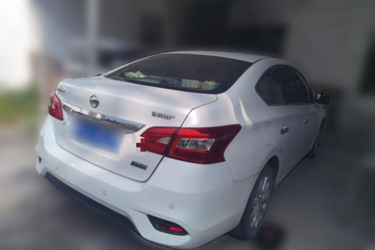 Used Nissan Sylphy 2019 1.6XV CVT Smart Connect Luxury Edition China VI Standard Rear Right 45 Deg
