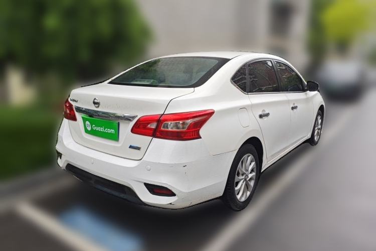 Used Nissan Sylphy 2019 1.6XV CVT Smart Connect Luxury Edition China V Standard Rear Right 45 Deg