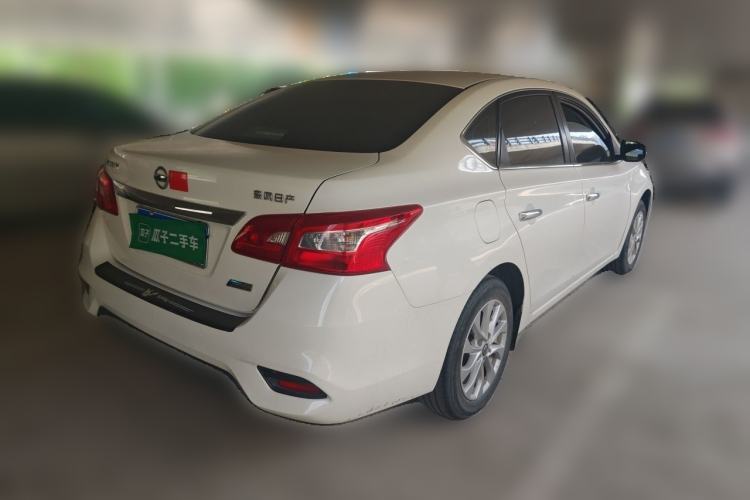 Used Nissan Sylphy 2019 1.6XV CVT Smart Connect Luxury Edition China VI Standard Rear Right 45 Deg