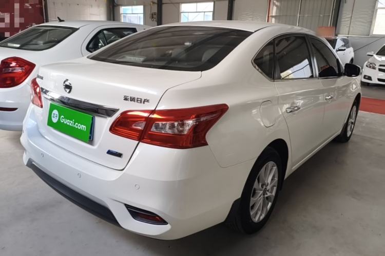 Used Nissan Sylphy 2019 1.6XV CVT Smart Connect Luxury Edition China VI Standard Rear Right 45 Deg