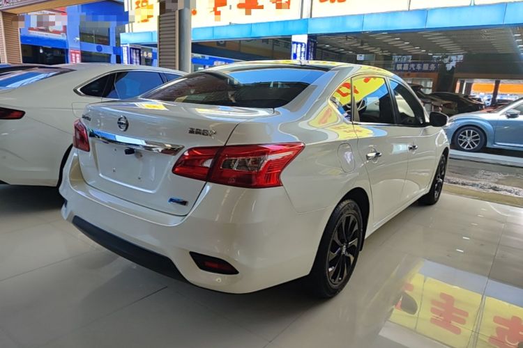 Used Nissan Sylphy 2019 1.6XV CVT Smart Connect Luxury Edition China VI Standard Rear Right 45 Deg