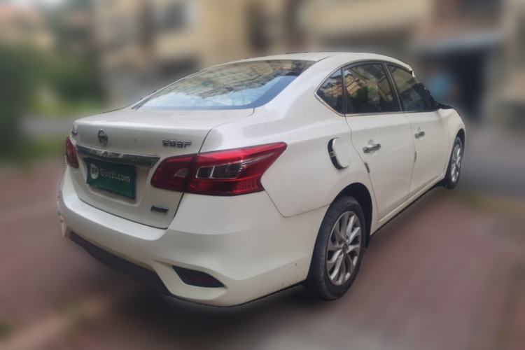 Used Nissan Sylphy 2019 1.6XV CVT Smart Connect Luxury Edition China VI Standard Rear Right 45 Deg