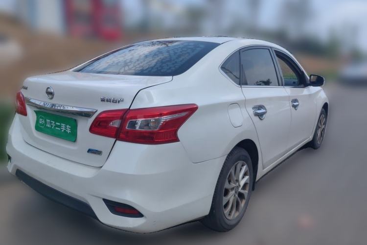 Used Nissan Sylphy 2019 1.6XV CVT Smart Connect Luxury Edition China VI Standard Rear Right 45 Deg