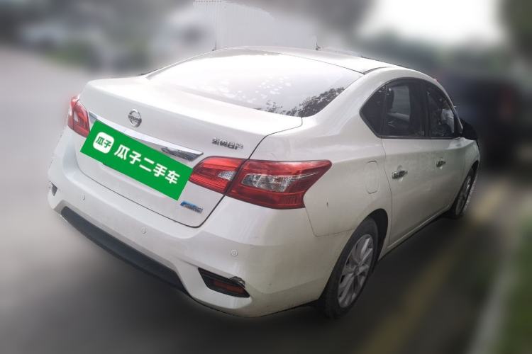 Used Nissan Sylphy 2019 1.6XV CVT Smart Connect Luxury Edition China VI Standard Rear Right 45 Deg