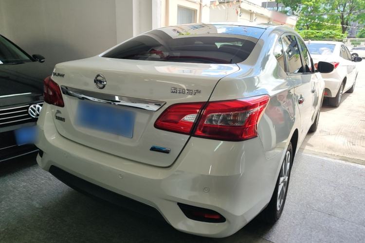 Used Nissan Sylphy 2019 1.6XV CVT Smart Connect Luxury Edition China VI Standard Rear Right 45 Deg