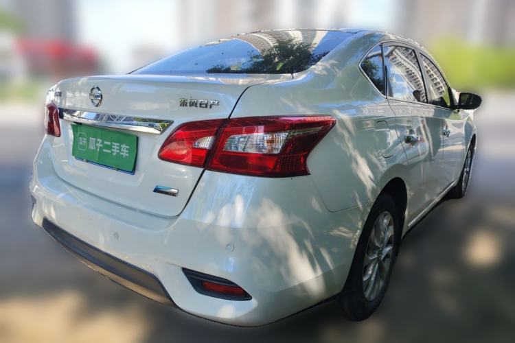 Used Nissan Sylphy 2019 1.6XV CVT Smart Connect Luxury Edition China V Standard Rear Right 45 Deg