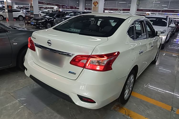 Used Nissan Sylphy 2019 1.6XV CVT Smart Connect Luxury Edition China VI Standard Rear Right 45 Deg