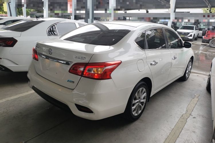 Used Nissan Sylphy 2019 1.6XV CVT Smart Connect Luxury Edition China VI Standard Rear Right 45 Deg