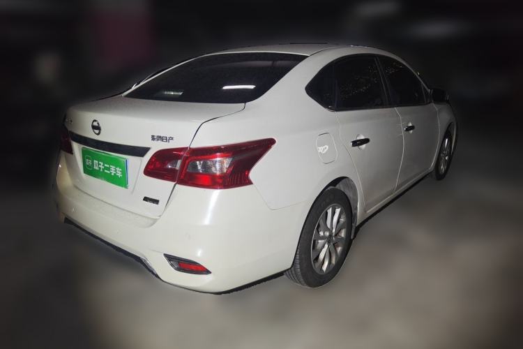 Used Nissan Sylphy 2019 1.6XV CVT Smart Connect Luxury Edition China V Standard Rear Right 45 Deg