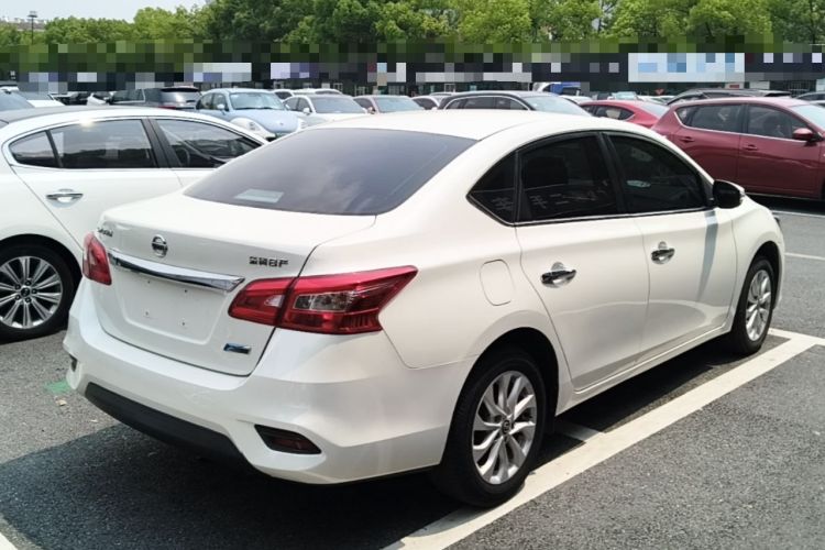 Used Nissan Sylphy 2019 1.6XV CVT Smart Connect Luxury Edition China VI Standard Rear Right 45 Deg